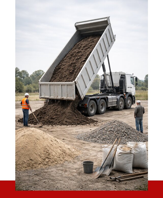 Доставка самосвалом 30 кубов в Рыбинске от 8847 р. | ПРОНЕРУДРбн