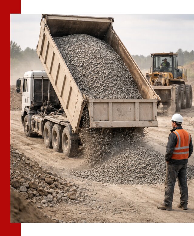 Доставка самосвалом 40 кубов цемента и сыпучих в Рыбинске