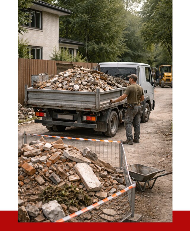 Вывоз строительного мусора с погрузкой в Рыбинске от 7806 р | ПРОНЕРУДРбн