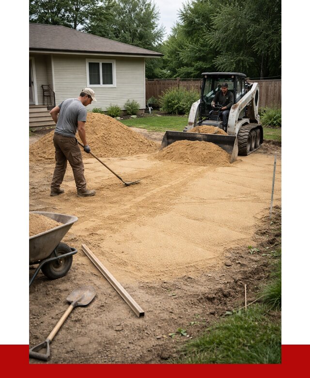 Отсыпка участка песком в Рыбинске, от 2602 р., ПРОНЕРУДРбн