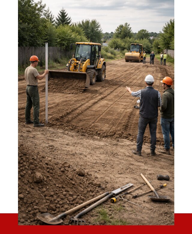 Планировка участка грунтом в Рыбинске от 4684 р ПРОНЕРУДРбн