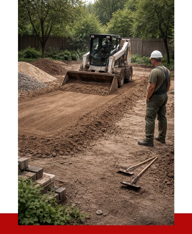 Выравнивание участка под ключ в Рыбинске от 3643 р. | ПРОНЕРУДРбн